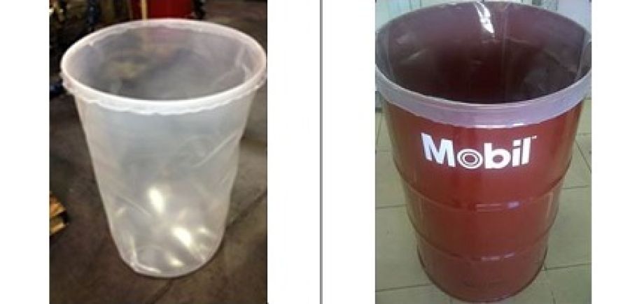 Уніфікована тара – Пластиковий мішок-вкладиш для бочок з мастилами