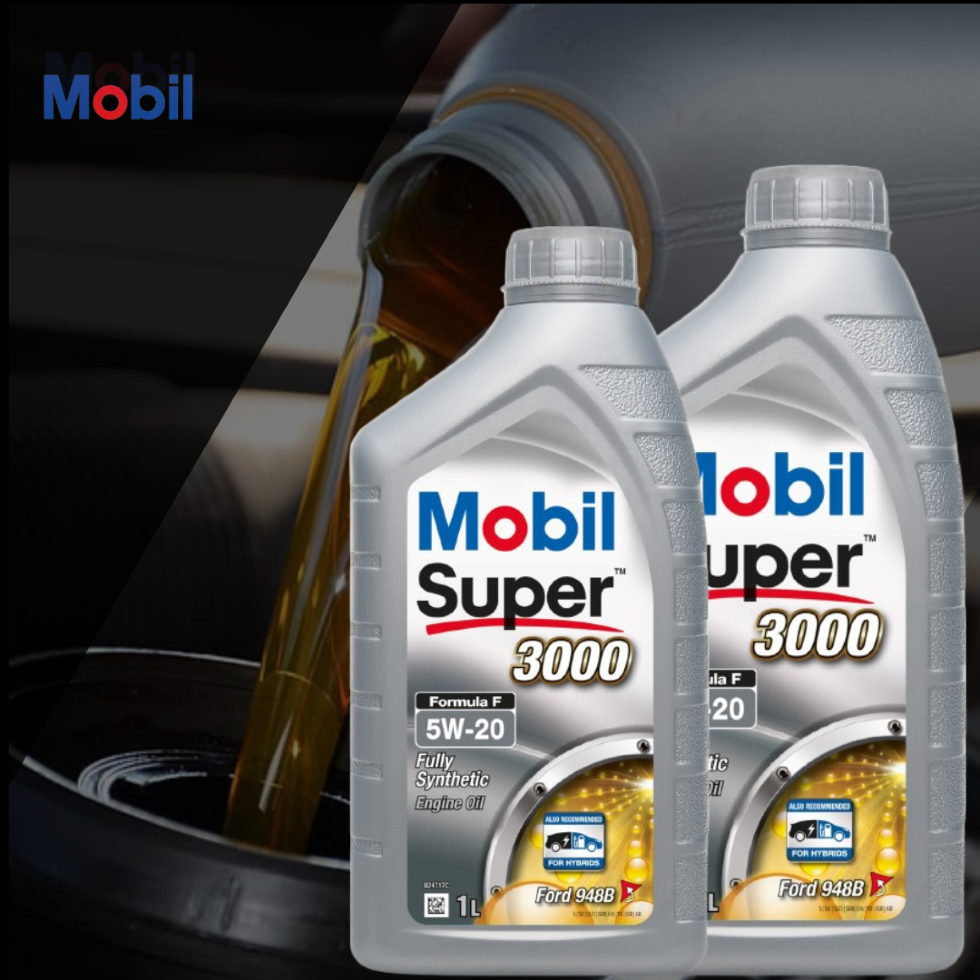 Новинка від Mobil: моторне масло Super 3000 Formula F 5W-20 для сучасних двигунів Ford